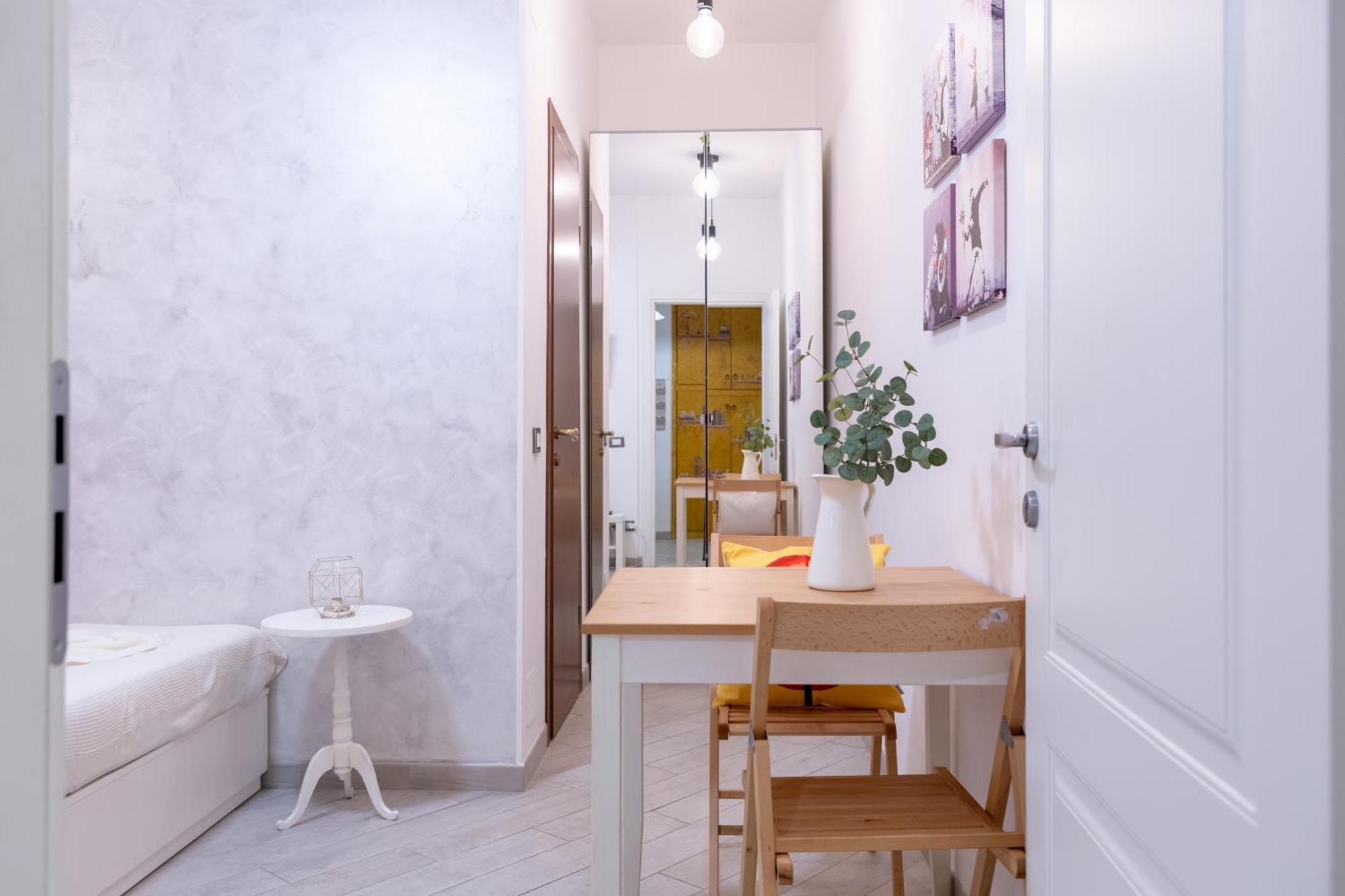 Privatunterkunft Stanza Comoda E Silenziosa Con Bagno Privato E Area Lavoro E Relax Rom